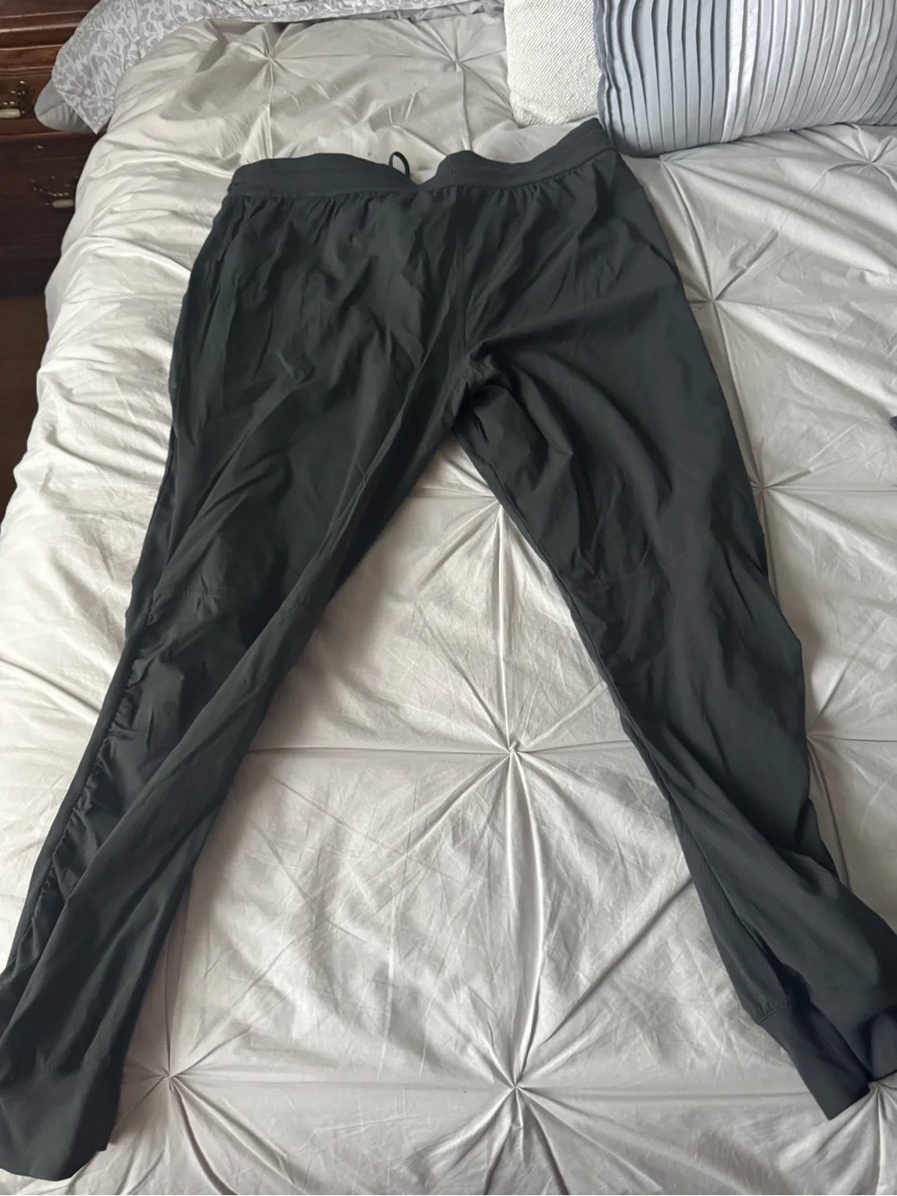 Woman’s Lululemon gray Track Pants - Elastic Waist Joggers